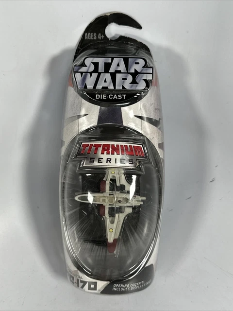 2005 Micro Machines | Star Wars Titanium Die-Cast | Arc-170
