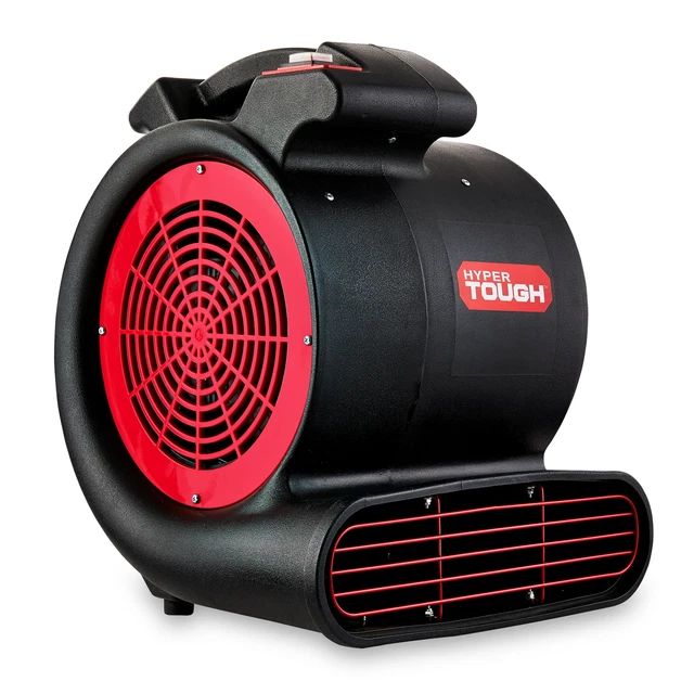 1/4 HP 2-Speed Utility Fan, Air Mover, Floor Carpet Dryer with 15ft Powercord