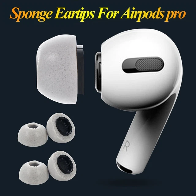 Silicone Replacement Earbuds Earphone Cove Memory Foam Ear Tips For Airpods Pro