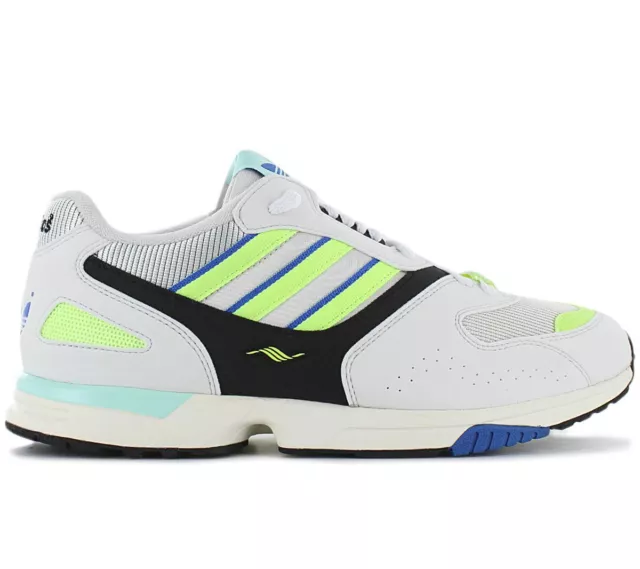 adidas Originals ZX 4000 Herren Sneaker Weiß G27899 Sport Freizeit Retro Schuhe
