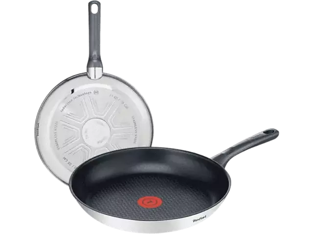 Set de sartenes - Tefal Daily Cook, 2 sartenes, 20 y 26 cm, Antiadherentes,