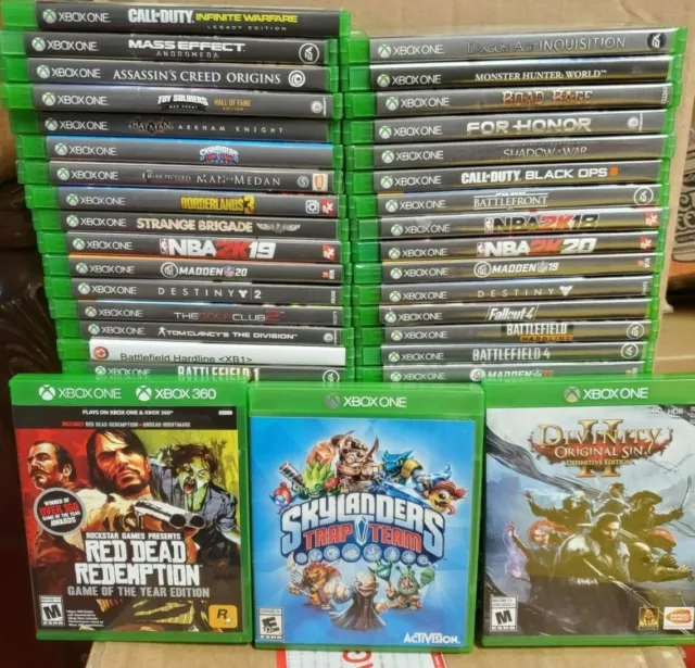 Xbox One And Xbox Series X Games Pick And Choose Lot Clean And Tested