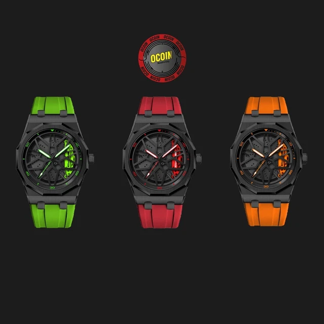 OROLOGIO con RUOTA MERCEDES AMG, da polso per UOMO - Wheel Watch