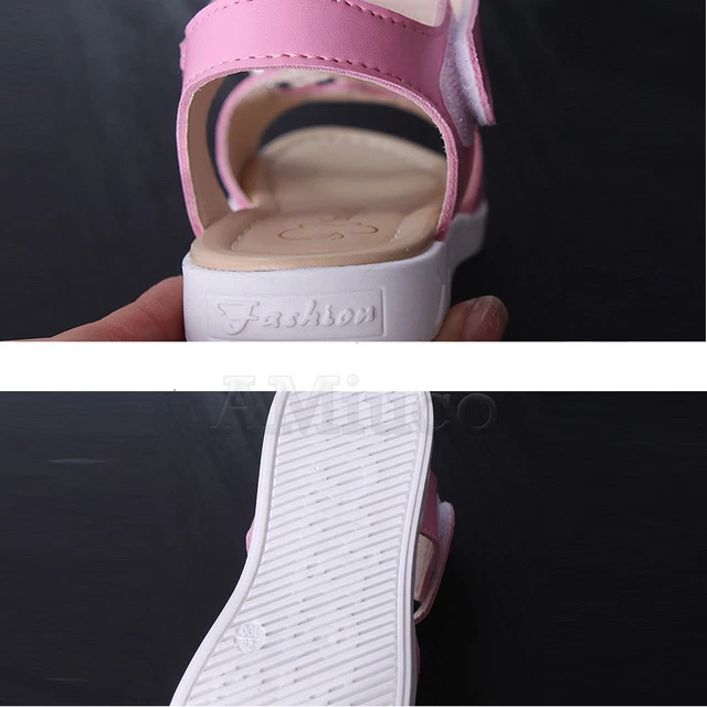 Sandali fiocco spagnolo bambine tacchi piatti scarpe festa matrimonio estate 2