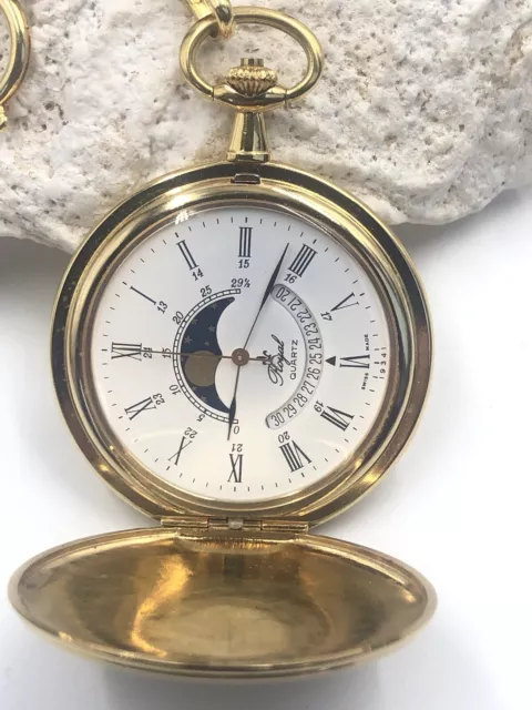 Sehr schöne Taschenuhr Royal - Quarz -  Elegantes Desingn  & Echt Royal 👑