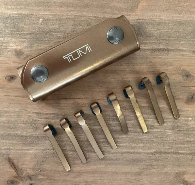 Tumi Accent Pieces - Handle Wrap & Leather Zipper Pull Ties