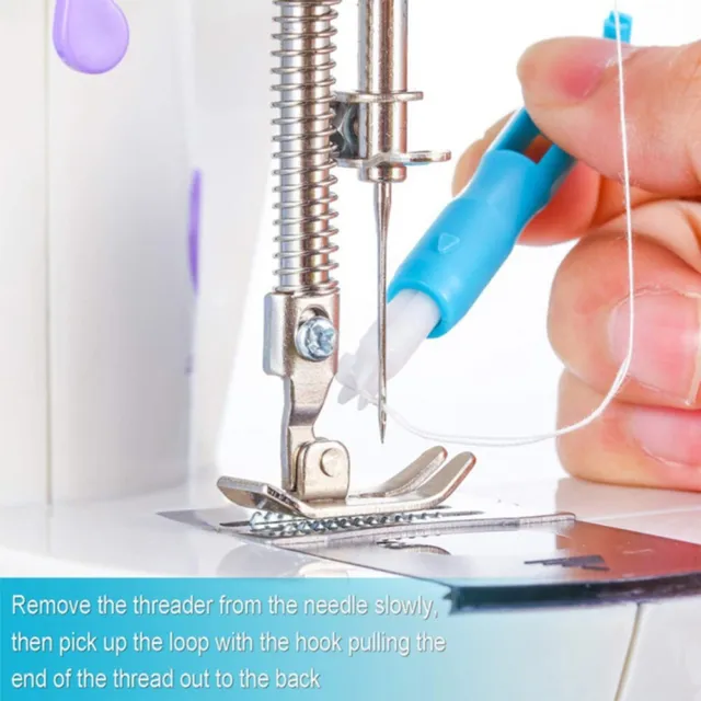 Experiencia de costura perfecta con herramienta de inserción de puntada de rosca automática