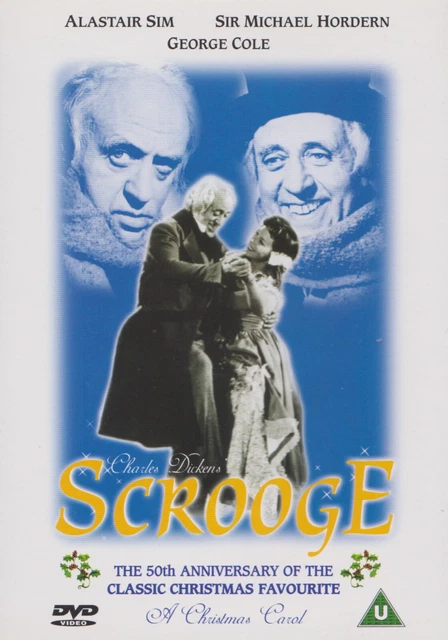 Dvd - Scrooge: A Christmas Carol - Alastair Sim (1951) - Vg Condition!
