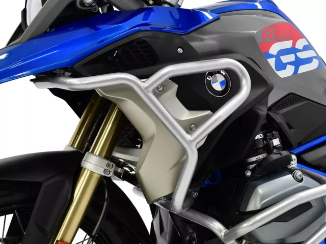 ZIEGER Sturzbügel Schutzbügel Verkleidung für BMW R 1200 GS BJ 2013-18 silber