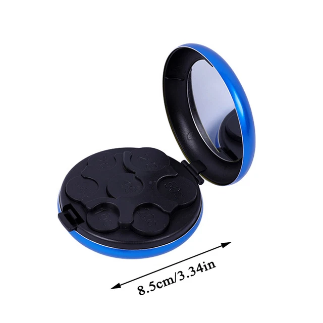 DISTRIBUTEUR DE PIÈCES De Monnaie En Aluminium Portefeuille Étui Pour Pièces EUR 12,64