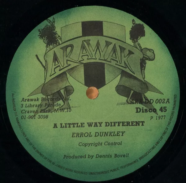Errol Dunkley - A Little Way Different (12", Gre)