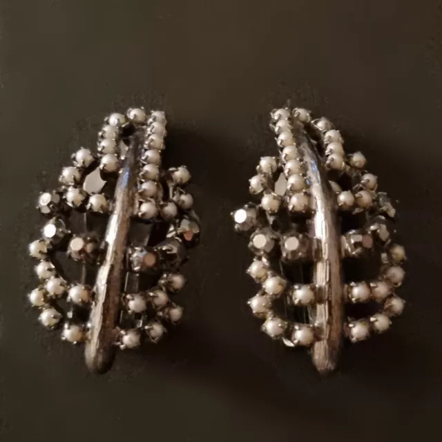 Christian Dior Germany Boucles d'Oreilles Clips Vintage Earrings