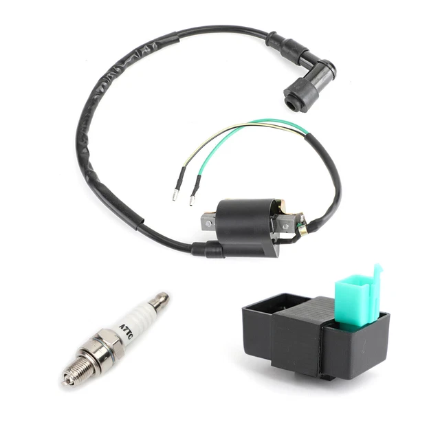 IGNITION COIL 5 Pin AC CDI Box Spark Plug A7TC Fit Honda CT70 CB CL MT