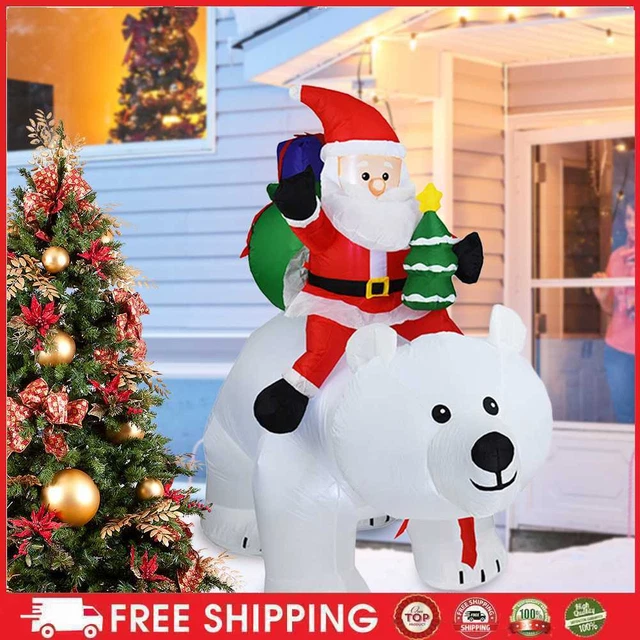 Bambola gonfiabile portatile LED in crescita decorazione giardino ecocompatibile (AU-