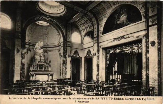CPA AK ALENCON - Chapel Interior Communicating with Room (355277)