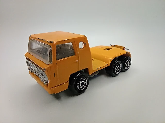Majorette Saviem Chantier N°223 Rouge - Voiture Miniature Vintage Rare Avec Boîte
