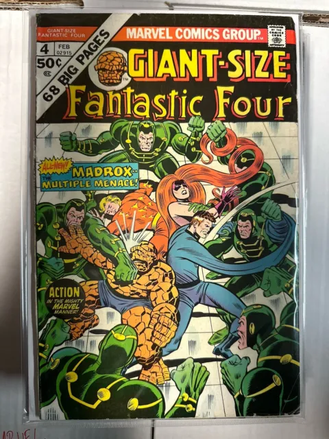 Giant-Size Fantastic Four#4 1st Multiple Man Low/Mid Grade Bronze Age Mutant Key