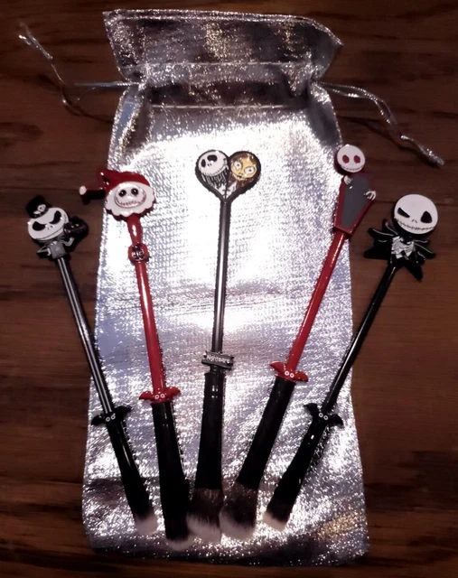 Juego de cepillos de maquillaje Pesadilla antes de Navidad/5 Jack Skellington