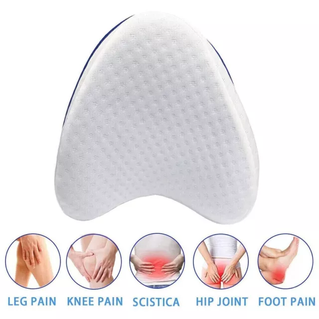 Leg Support Pillow Memory Foam Wedge Contour Pillow for Thighs Washable Cover AU