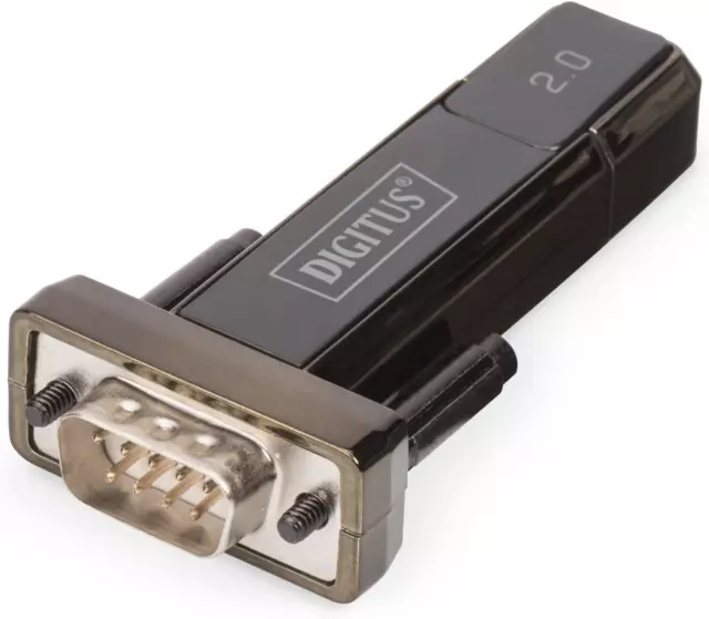 DIGITUS USB to serial adapter - RS232 converter - USB 2.0 Type-A to DSUB 9M - F