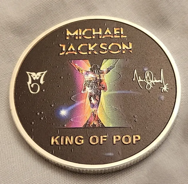 Silver　MICHAEL　PicClick　0,01　IT　King　80s　USA　ELVIS　JACKSON　Autograph　Music　Pop　Presley　of　Coin　EUR