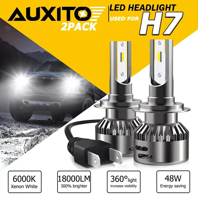 Kit ampoules LED HB4 9006 ventilés 75W blanc Next-Tech