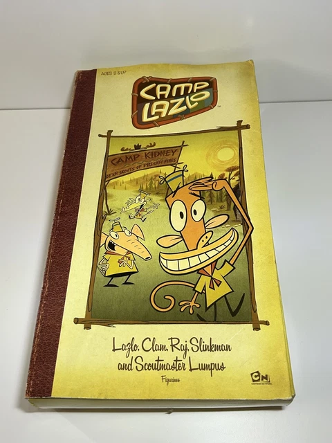2005 Camp Lazlo フィギュアセット カートゥーンネットワーク 2005 Camp Lazlo MIB Lazlo Clam Raj Slinkman Lumpus Figure