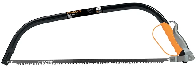 Fiskars Bügelsäge Mit feststehendem Blatt Handsäge Baumsäge SW31 70 cm (24 Zoll)