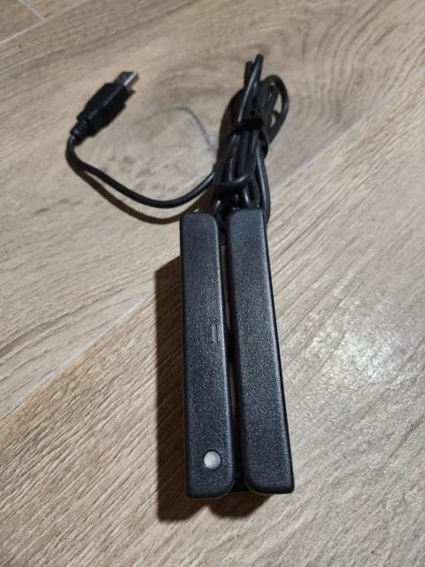 USB Credit Card Magnetic Stripe Swipe Reader Model MSR120 USED