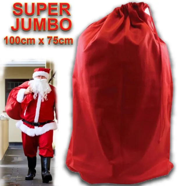 🎅Super Jumbo Santa Sack Giant Christmas Felt Bag Extra Large Gift Present Xmas
