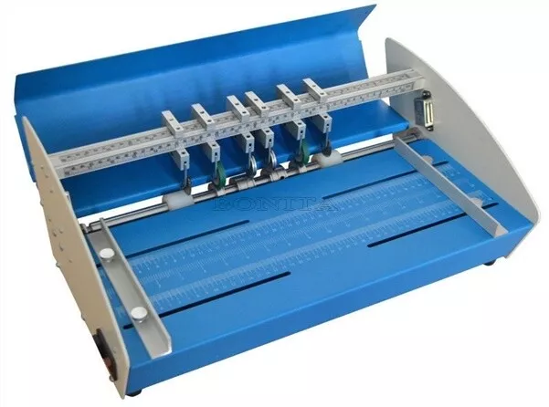 1Pc 110/220V Electric Creaser Scorer Perforator Cutter 3IN1 Paper Creaser 18" vy