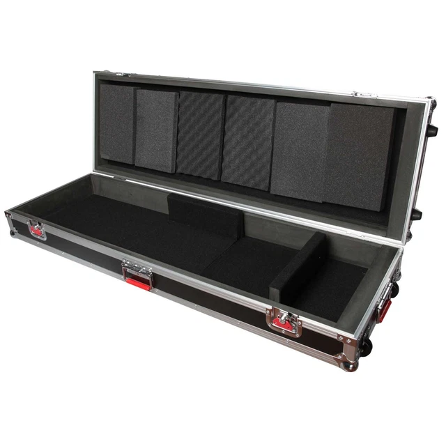 Gator Cases G-TOUR-88V2SL G-Tour Series Slim 88 Note Keyboard Road Case & Whe...