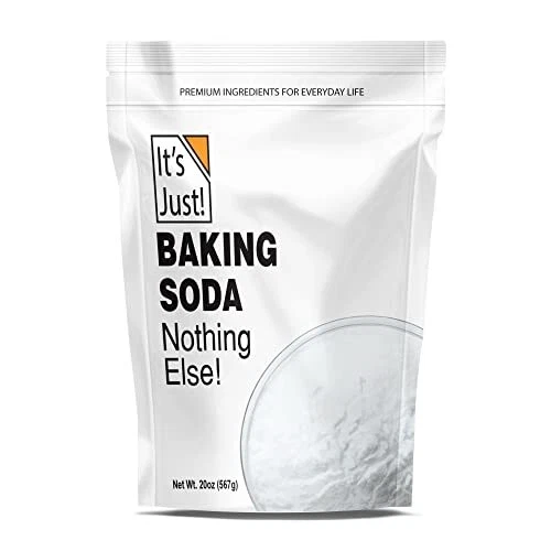 It's Just - Baking Soda Sodium Bicarbonate Food Grade Made in USA 1.25 Pound