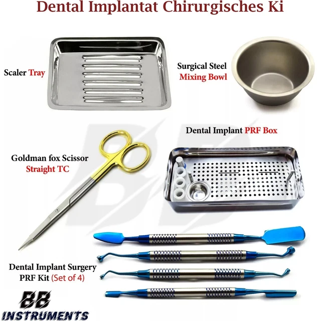 PRF 03 Box GRF System Platelet Rich Fibrin Set Dental Implantat ...