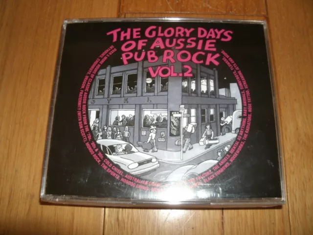 The Glory Days Of Aussie Pub Rock Vol. 2 2017 4 Cd Set