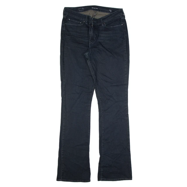Jeans LEVI'S Mid Rise blu denim slim bootcut donna W32 L34