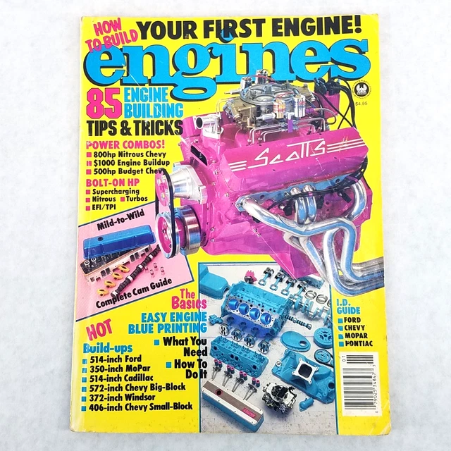 First Engen ENGINES - 1990 How to Build your First Engine Magazine 1990 Vol 4 No 4 ...