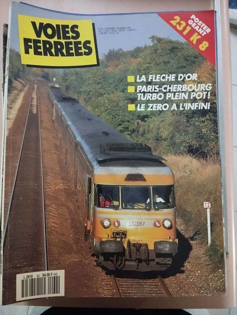Revue Voies Ferrées N°66 - Trains Du Mont Blanc, RTG 141 R, Carmina, CFTA - Numéro D'occasion