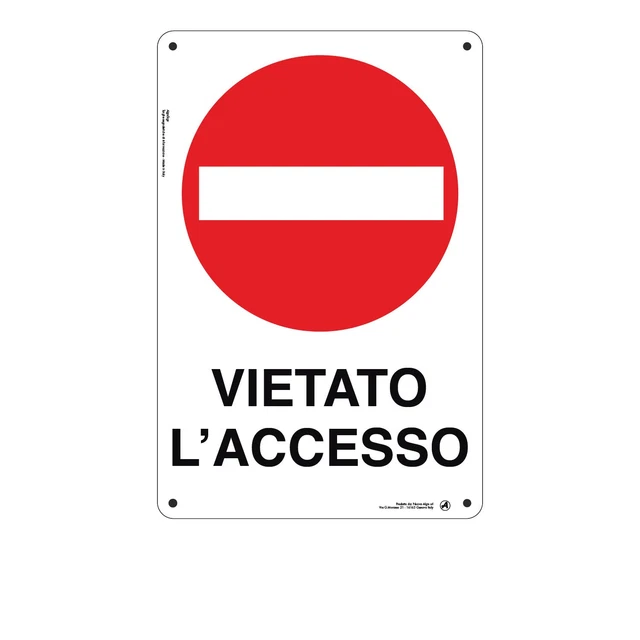 Cartello Decorativo 20x30 Cm "Territorio Imperiale Tedesco - Ingresso Vietato", Oldschool Road Sign, Nuovo