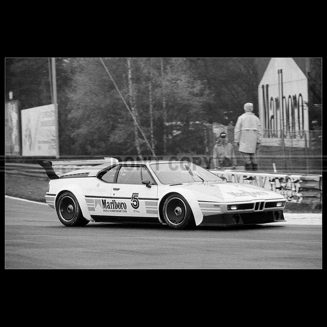 Photo A.038507 PROCAR BMW M1 HELMUT KELLENERS ZOLDER 1979