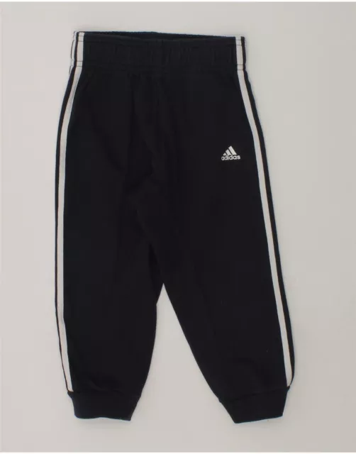 Adidas Baby Jungen Jogger Trainingsanzug Hose 18-24 Monate marineblau Baumwolle AZ28