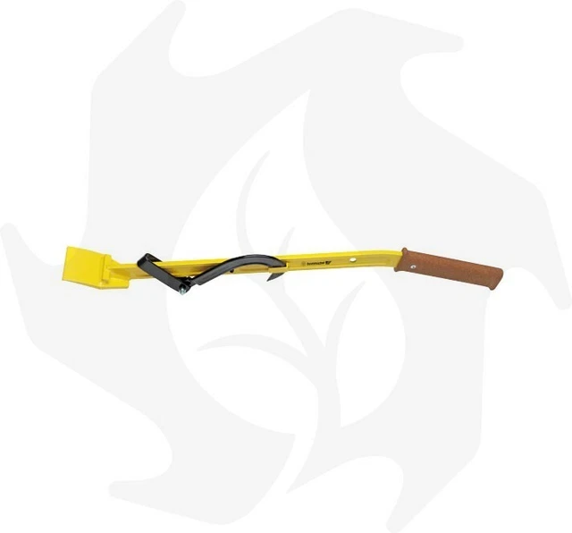 Leva Per Abbattimento Alberi Con Gancio Girevole - 120 Cm, Acciaio, Portata 500 Kg Per Silvicoltura - Foto 11