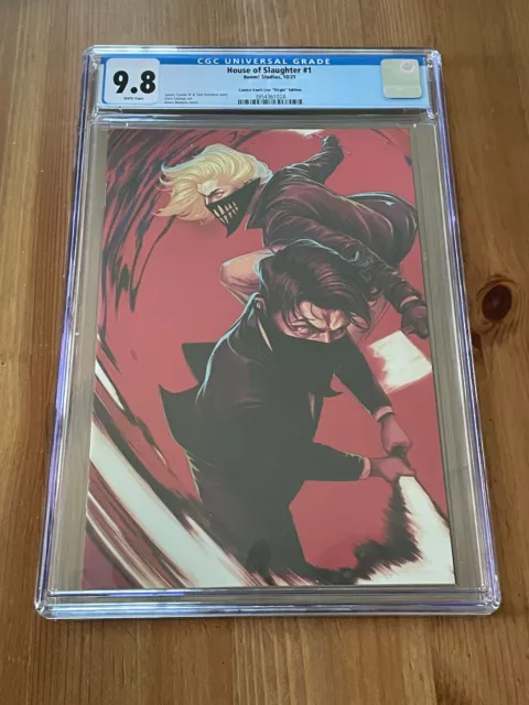 House of Slaughter #1 CGC 9.8 VIRGIN RED Comics Vault Live Exclusive Variant CVL