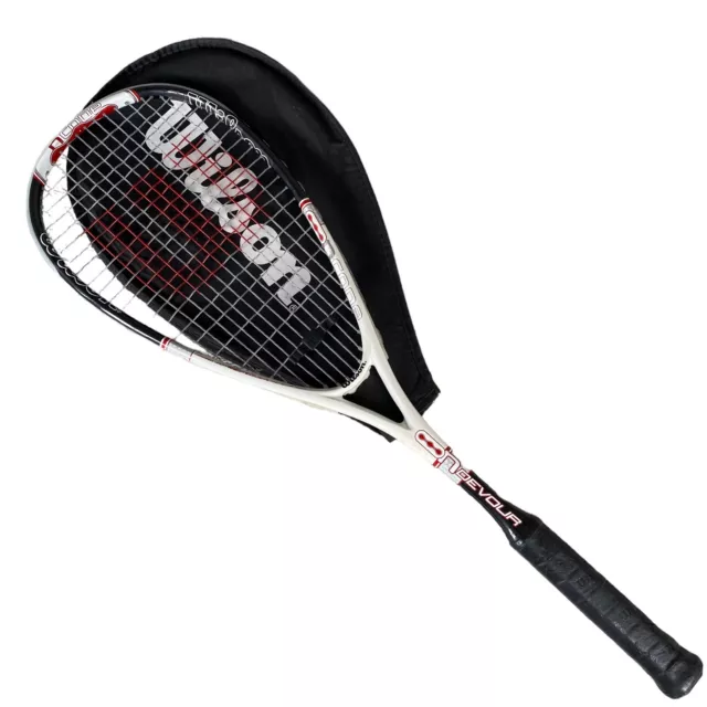 Wilson Ncode Ndevour Squash Racket Racquet with Cover
