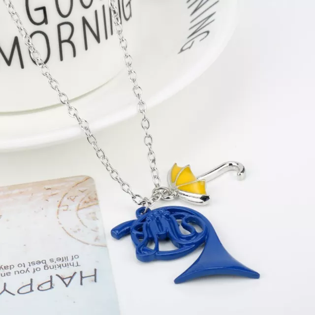 Blaues Horn HIMYM How I Met Your Mother Halskette Anhänger + kostenlose Geschenktüte 2