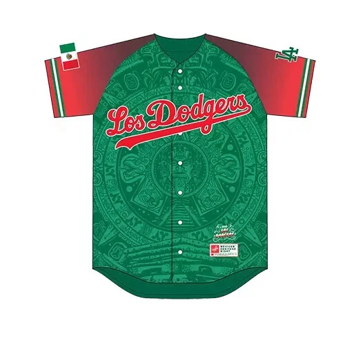2024 LA DODGERS Mexican Heritage Night 5/7/24 Jersey SGA XL 85.00