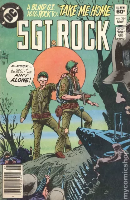 Sgt. Rock #364 VG 1982 Stock Image Low Grade