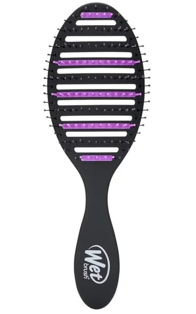 Wet Brush Speed Dry Charcoal Infused Anti-Frizz,  Refresh & Extend Black