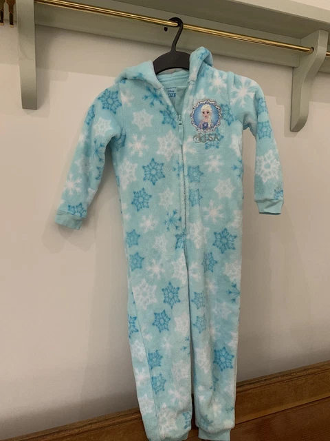 FROZEN ELSA FLEECE All in one 6 7 Years Tesco 3.00 PicClick UK