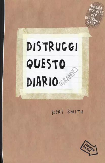 Libri Keri Smith - Distruggi Questo Diario (Grande)